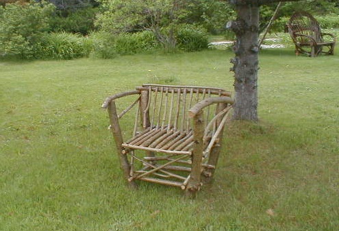 Straight Back Chair - Mountain Maple - Natural Varnish - Price:$100.00